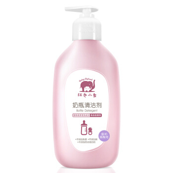有券的上：Baby elephant 红色小象 奶瓶清洗剂 400ml *3件