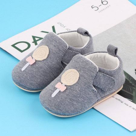 斑马波比 宝宝软底学步鞋