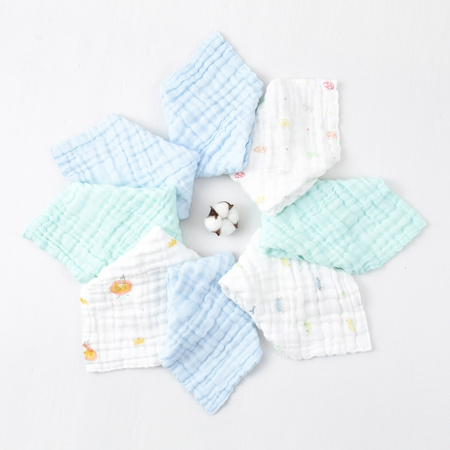 goodbaby 好孩子 婴儿纱布小方巾 8条装 30*30cm