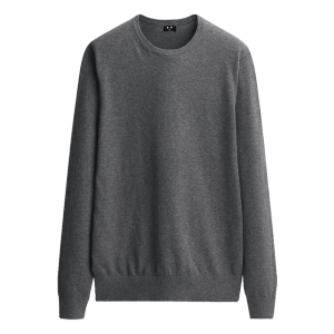 拉夫劳伦制造商 本米男100%新疆长绒棉针织衫