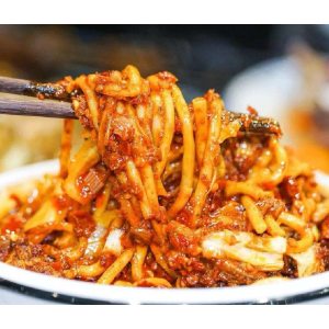 新疆特色美食 疆瀚 微辣/中辣/爆辣 炒米粉 500g*3袋 31.8元包邮