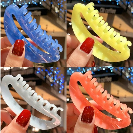 美娜斯 大码盘发彩色发夹