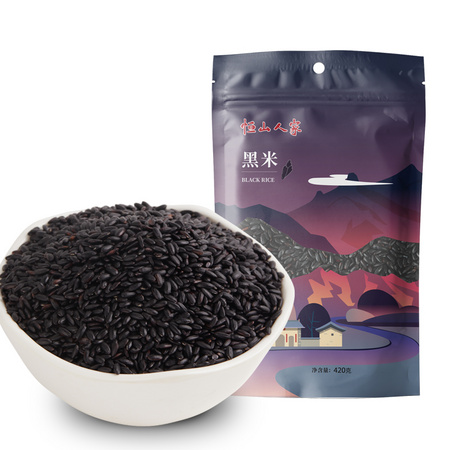 恒山人家黑米 420g*3