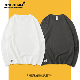 纯棉：希陌 男士纯棉宽松长袖/短袖