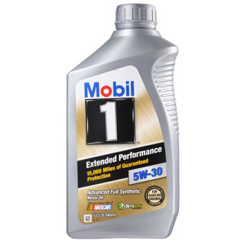 Mobil 美孚 金装1号 EP长效 5W-30 全合成机油 946ml *6件