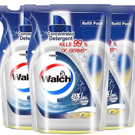 Walch 威露士 抗菌有氧洗衣液袋装 500ml*3袋 *6件