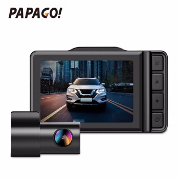 PAPAGO! 趴趴狗 N291S 行车记录仪 前后双录