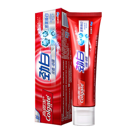 聚划算百亿补贴：Colgate 高露洁 密集焕白牙膏 120g