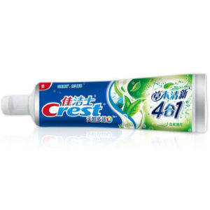 京东PLUS会员： Crest 佳洁士 天然多效 草本清新四合一 牙膏 180g *7件