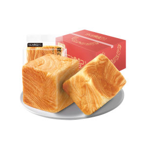 乐锦记 魔方吐司面包一箱650g