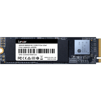 Lexar 雷克沙 NM610 固态硬盘 500GB M.2接口(NVMe协议) LNM610-500RB