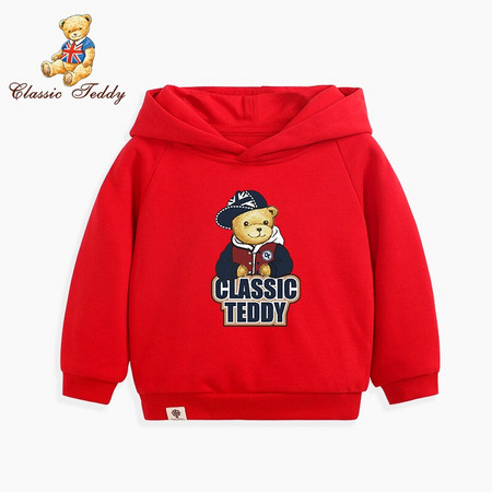 Classic Teddy精典泰迪 儿童连帽卫衣