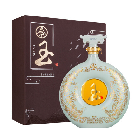 五粮液股份 52度 玉酒.佳酿 666ml 浓香型白酒 礼盒