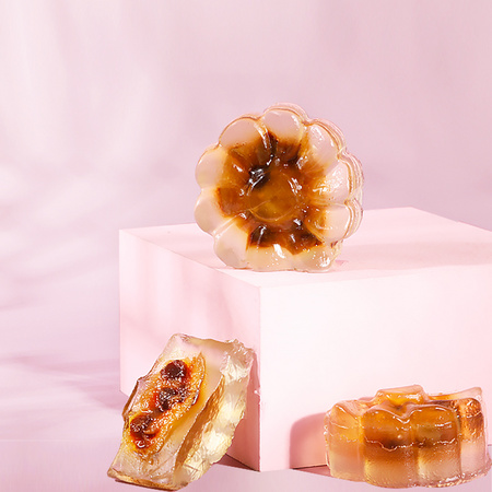 三只松鼠 水晶月饼 120g/2只 *2件