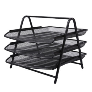 M&G 晨光 ADM95179 三层金属架 黑色 *3件 +凑单品