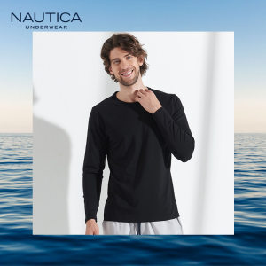 美国 诺帝卡 Nautica 弹力棉 男休闲居家T恤