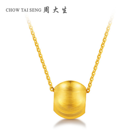 CHOW TAI SENG 周大生 Y0GC0610 黄金转运珠
