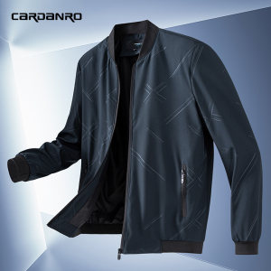 卡丹路 男士休闲棒球夹克外套