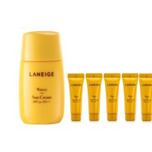 LANEIGE 兰芝 朝露防晒霜 SPF50+PA++++ 50ml +赠防晒露10ml*5