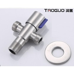 淘果 TG-MT211 304三通角阀 单开关 双4分