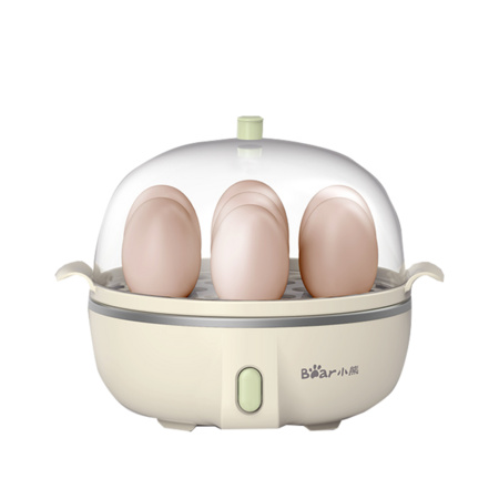 聚划算百亿补贴：Bear 小熊 ZDQ-B14Q1 煮蛋器 单层 米黄色
