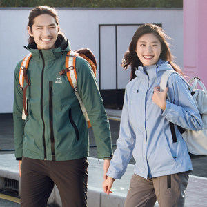 地球科学家 男 5K防水透湿 Polartec 200内胆 三合一冲锋衣 359元包邮