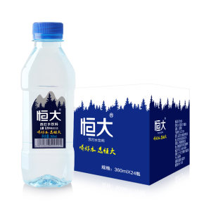 天猫超市 恒大 0糖0热量 弱碱苏打水 360ml*24瓶/箱 44.9元划算价 拍4箱125元