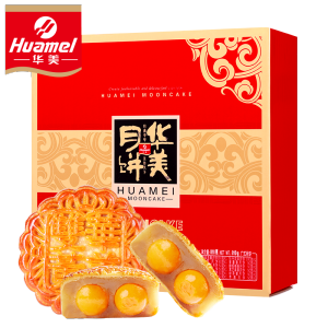 华美 金秋颂福 月饼礼盒 810g 12饼12味 39.9元包邮