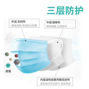 药监局认证 小糖医 一次性医用级口罩 120只