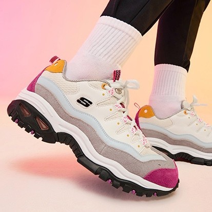 京东PLUS会员：SKECHERS 斯凯奇149101 女子复古老爹鞋 +凑单品