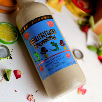 99美酒节：Delirium/粉象精酿啤酒 比利时原瓶进口 烈性艾尔单支750ml *5件