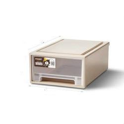 99大促：稻草熊 DC1212 抽屉式塑料收纳箱 27.5*18.5*10cm