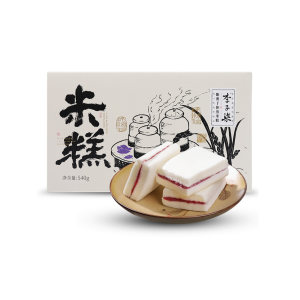 李子柒 紫薯蒸米糕 540g/盒 18-19小包