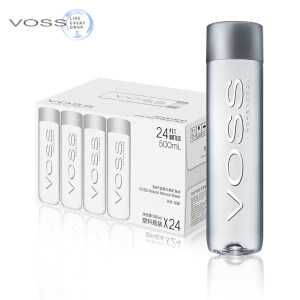 芙丝 Voss 高锶低钠天然矿泉水 500ml*12瓶整箱