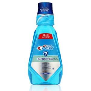 京东PLUS会员： Crest 佳洁士 抗牙龈红肿出血漱口水 500ml *5件 +凑单品