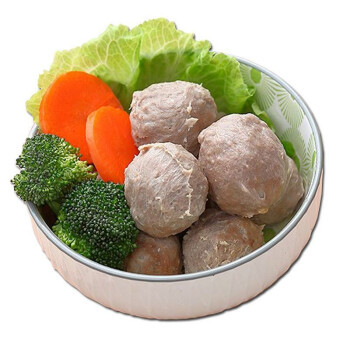 京东PLUS会员：茗居阁 潮汕手打正宗牛肉丸牛筋丸 1000g （ 牛肉丸500g+牛筋丸500g)