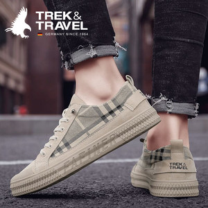 德国轻奢品牌 Trek&Travel 德国飞鹰 男士休闲板鞋