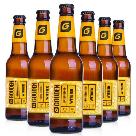 GOUDEN 豪登 小麦白啤酒 精酿组合装 330ml*6瓶