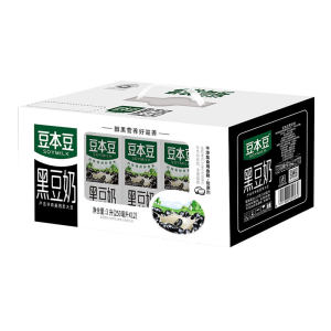 豆本豆 黑豆豆奶 250ml*12盒