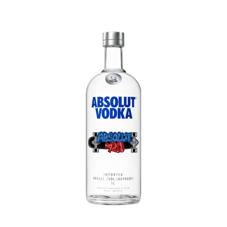 99大促：ABSOLUT 绝对由你 定制伏特加 经典限量瓶 原味 1000ml