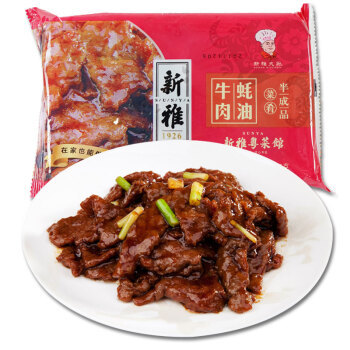 京东PLUS会员：新雅大厨 蚝油牛肉 225g *11件