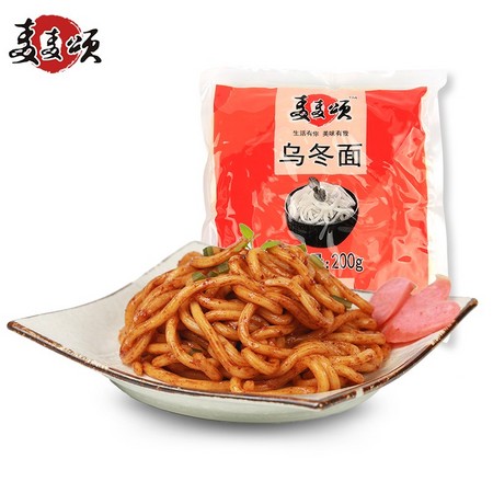 麦麦颂 日式乌冬面 200g*5包