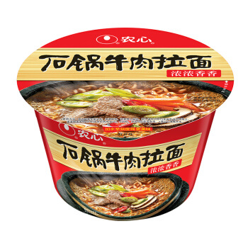 农心 石锅牛肉拉面 117g/碗