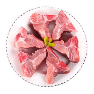 云依禾农庄 农家散养黑土猪 带脊髓腔骨 500g*3件
