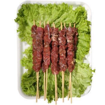 PLUS会员：汇柒鲜 牛肉串400g/袋（约10串）