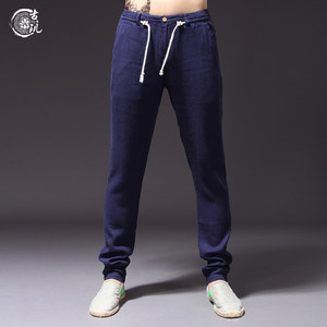 古玑 男士宽松大码休闲裤 长短牛仔裤亚麻裤都有