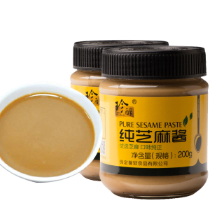 纯芝麻酱 200g*2瓶装 火锅蘸料 拌面都好 12.9元包邮
