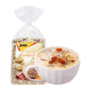 天猫超市 德国Jason 六种水果谷物燕麦片 500/袋 拍4袋74.6元包邮