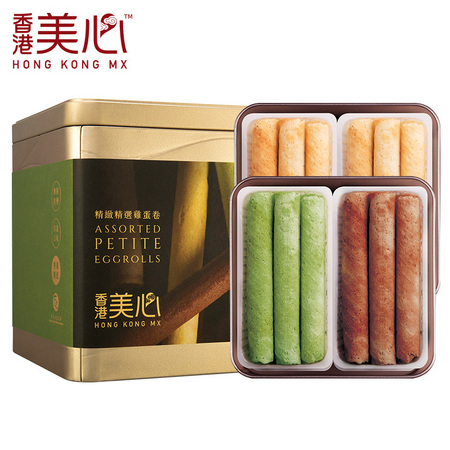 Maxim's 美心 精致4口味鸡蛋卷礼盒 208g