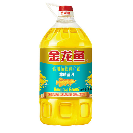 金龙鱼 食用植物调和油 5L